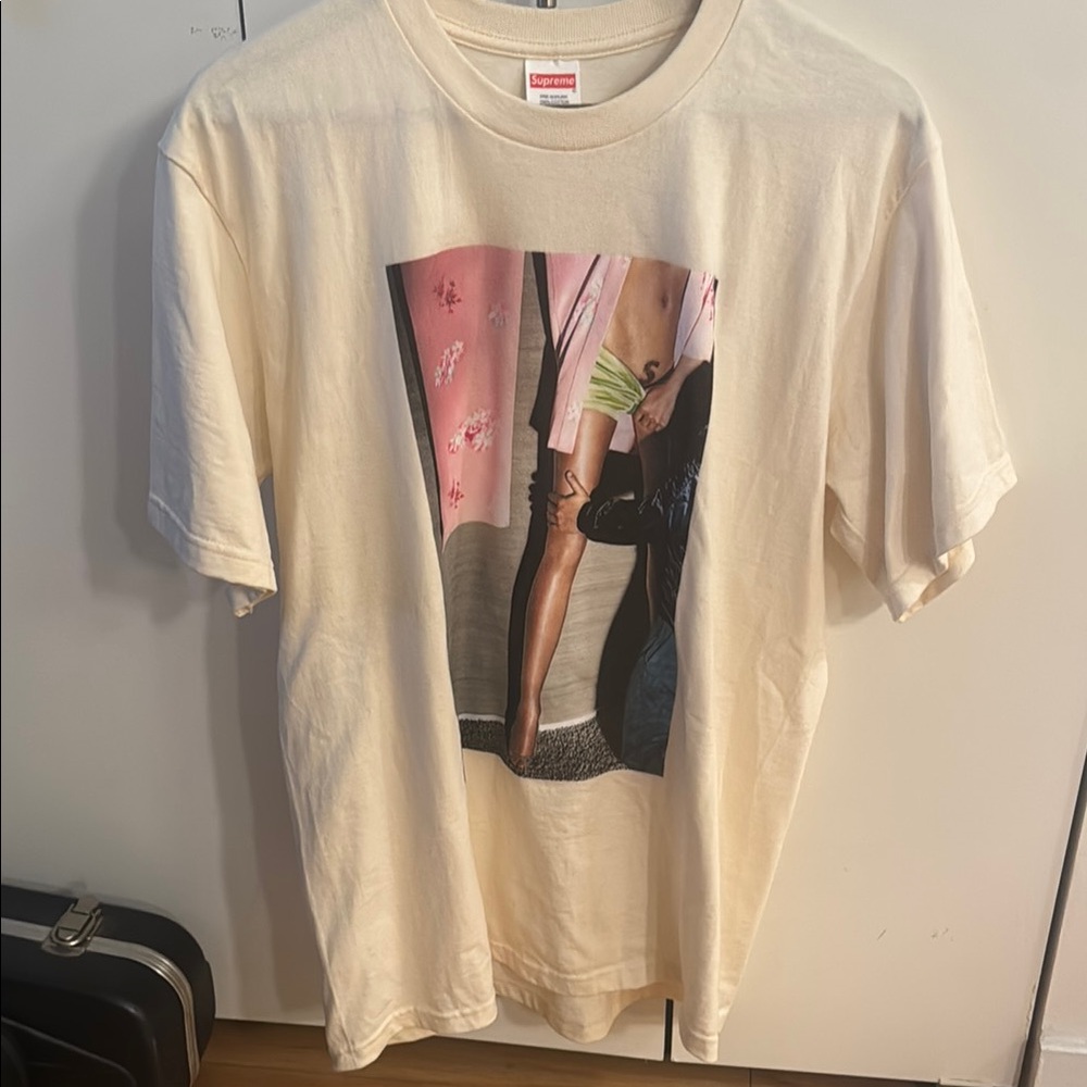 Supreme Cream Graphic Tee